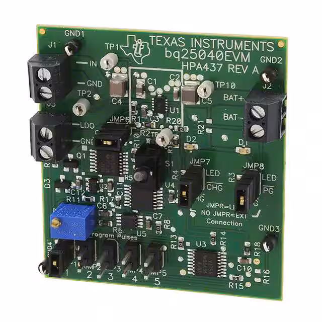 BQ25040EVM Texas Instruments  Cartes et kits d'évaluation et de démonstration